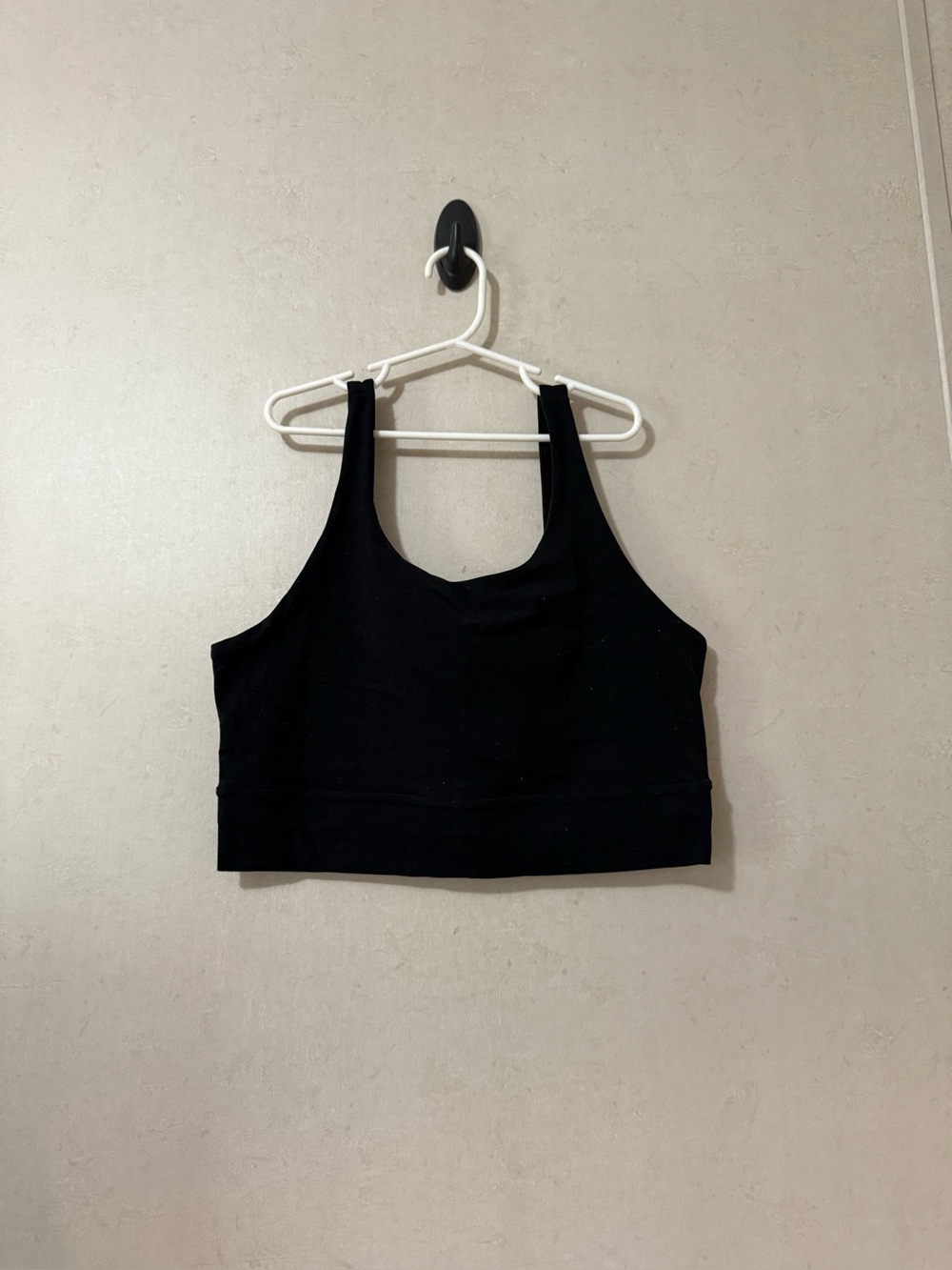 Nike Yoga Dri-FIT Sports Bra – Black – Medium Support – Size M